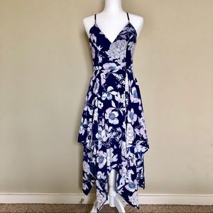 Blue Floral Dress